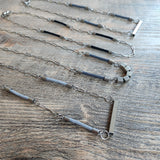 Nouvelle Stainless Steel Bar Necklace