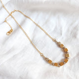 Carter Necklace - Sparkly Gold